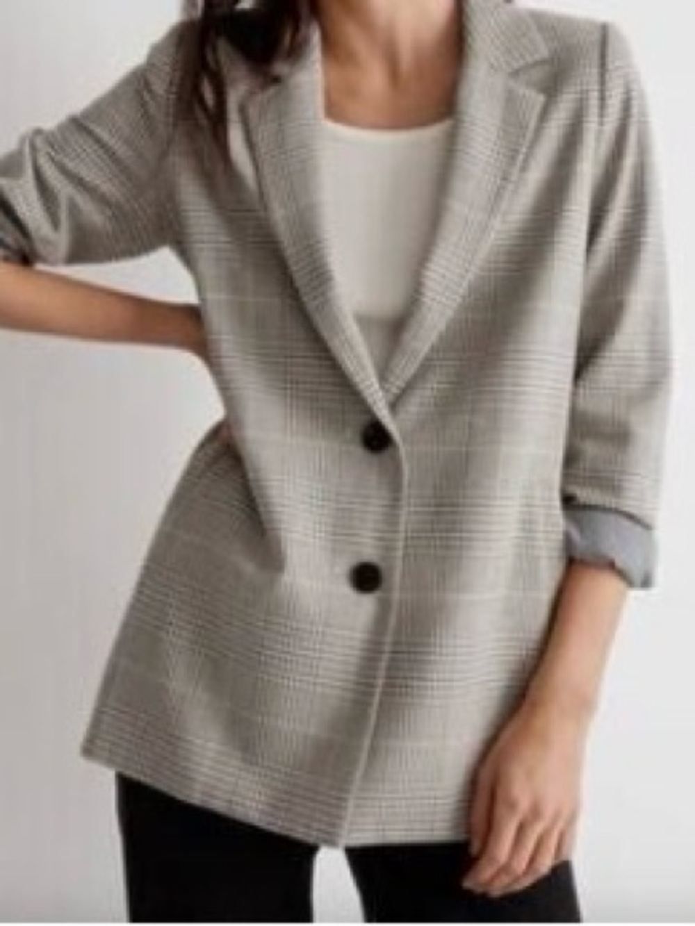 MADEWELL Women's blue  Blazer  Small 70%Cotton 30%Linen